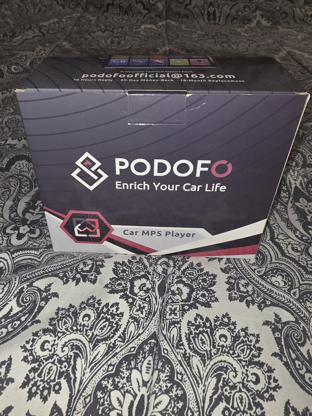 Podofo 7in Car/truck Radio With Rear Camera